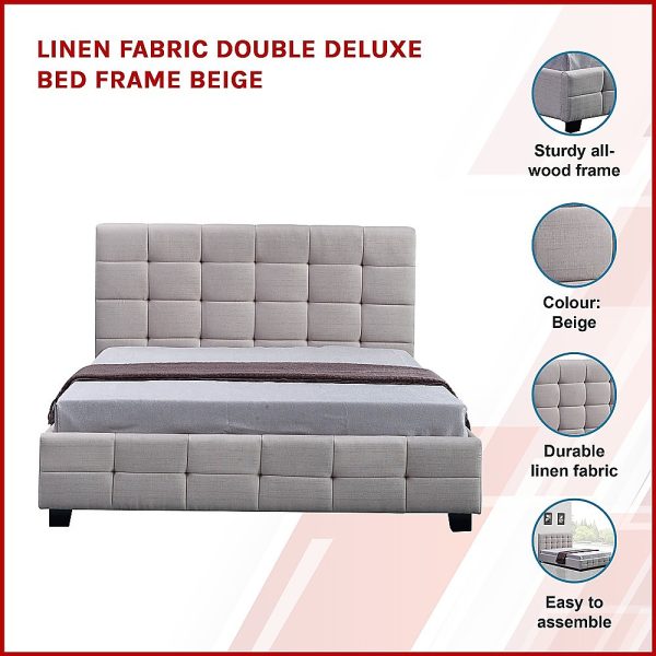 Cople Bed Frame & Mattress Package – Double Size