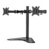 Monitor Arm Stand Dual Black