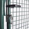 Single Door Fence Gate Powder-Coated Steel