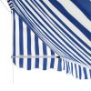 Bistro Awning 300×120 cm Blue and White