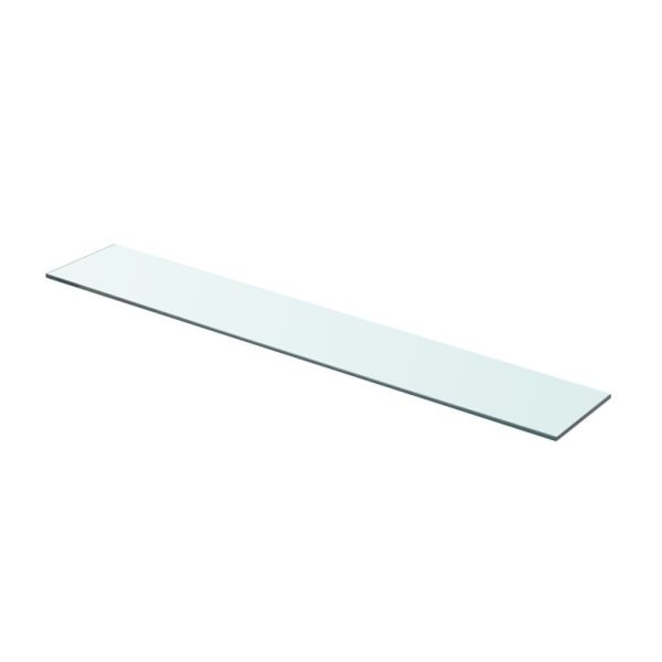 Shelf Panel Glass Clear 80×12 cm