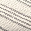 Throw Cotton Herringbone – 160×210 cm, Grey and White