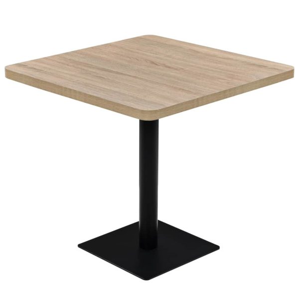 Bistro Table MDF and Steel Round