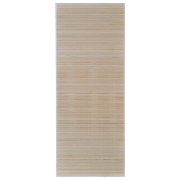 Rug Bamboo 100×160 cm Natural