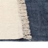 Kilim Rug Cotton 120×180 cm Blue
