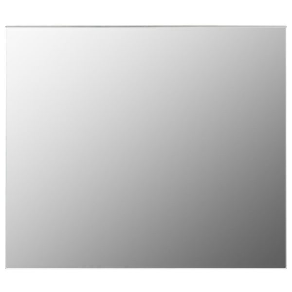Frameless Mirror 70×50 cm Glass