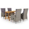 5 Piece Garden Dining Set