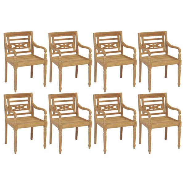 Batavia Chairs Solid Teak Wood