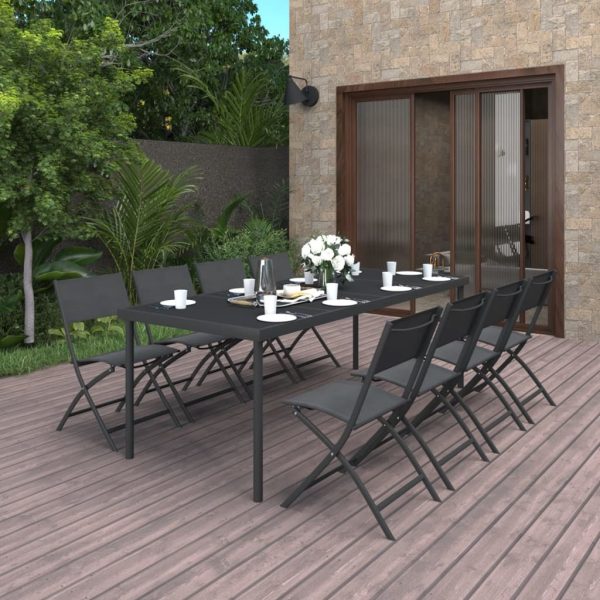 Outdoor Dining Set Steel