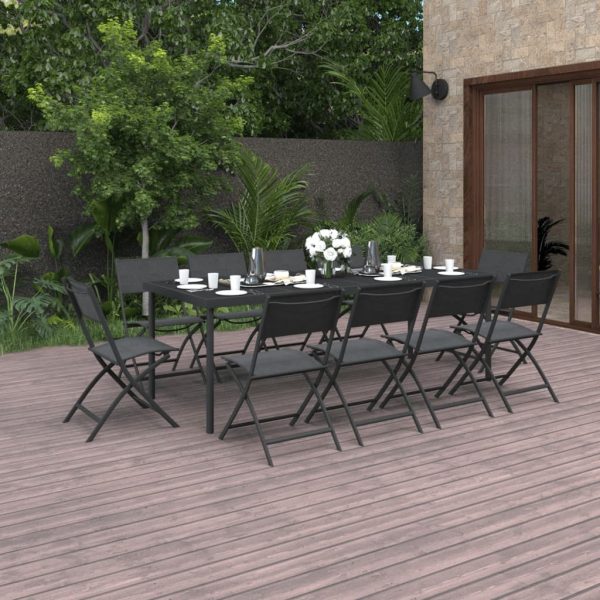 Outdoor Dining Set Steel