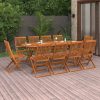 Garden Dining Set Solid Wood Acacia