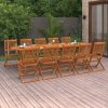 Garden Dining Set Solid Wood Acacia