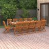 Garden Dining Set Solid Wood Acacia