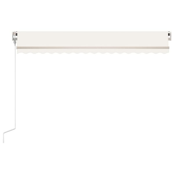 Automatic Retractable Awning 400×300 cm Cream