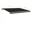 Automatic Retractable Awning 400×300 cm Anthracite