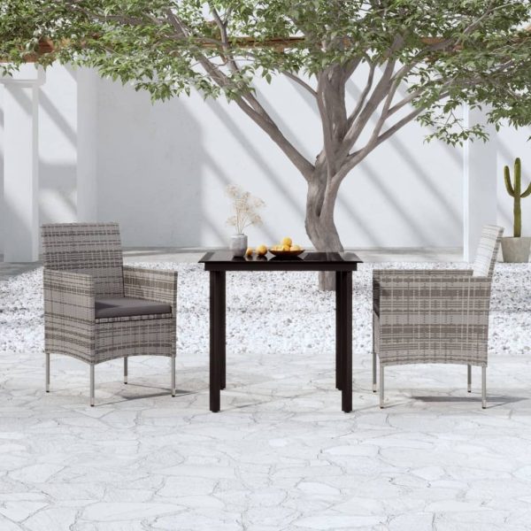 Garden Dining Set with Cushions