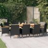 Garden Dining Set with Cushions