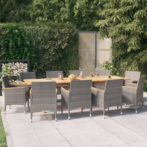 Garden Dining Set with Cushions