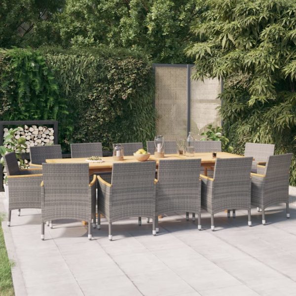 Garden Dining Set with Cushions