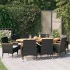 Garden Dining Set with Cushions