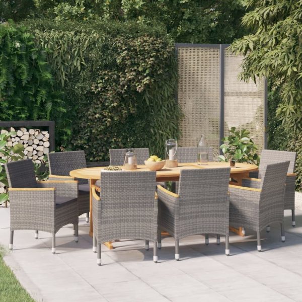 Garden Dining Set with Cushions