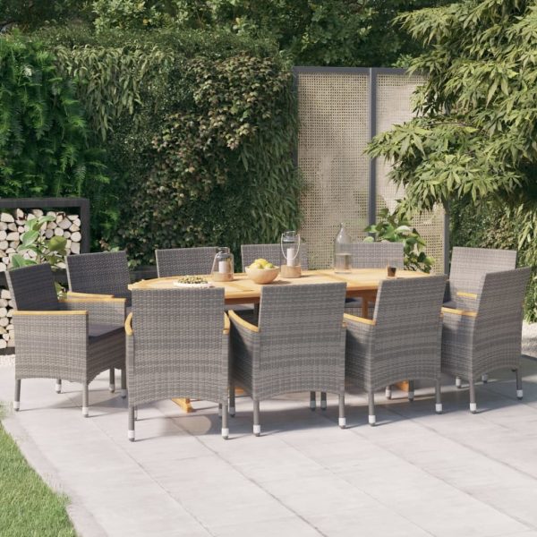 Garden Dining Set with Cushions