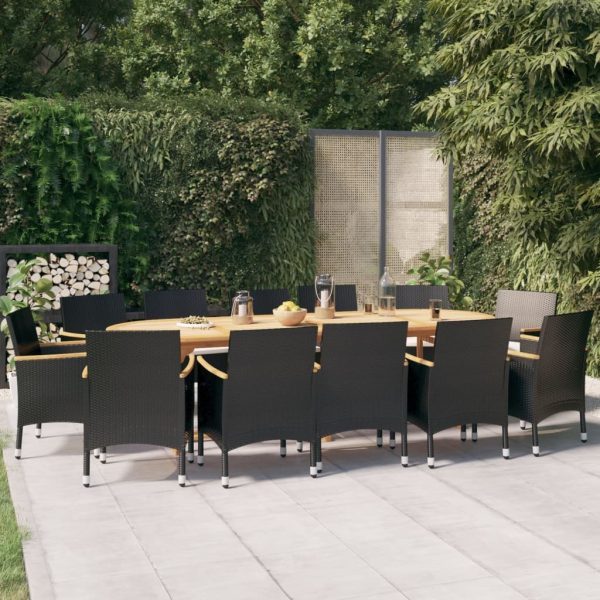 Garden Dining Set with Cushions