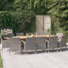 Garden Dining Set with Cushions