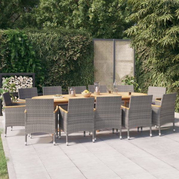 Garden Dining Set with Cushions