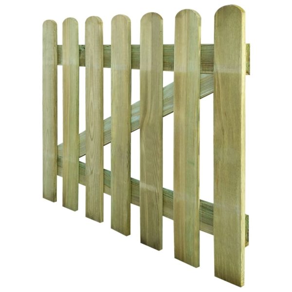 Garden Gate Wood 100×80 cm