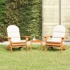 Adirondack Garden Lounge Set Solid Wood Acacia