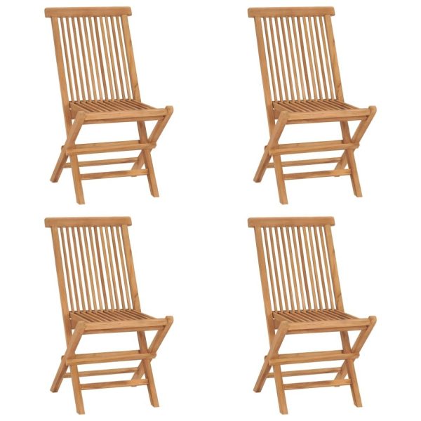 Folding Garden Chairs Solid Wood Teak