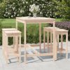 5 Piece Garden Bar Set Solid Pine Wood