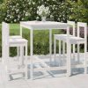 5 Piece Garden Bar Set Solid Pine Wood