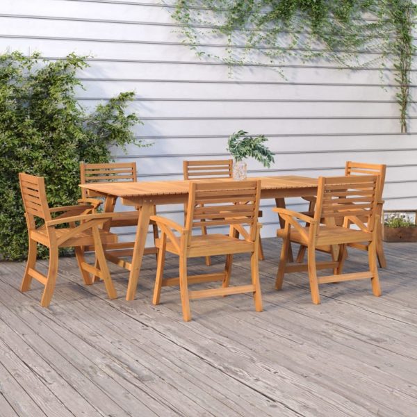 Garden Chairs 58x58x87 cm Solid Wood Acacia