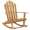 Adirondack Rocking Chair Solid Wood Teak