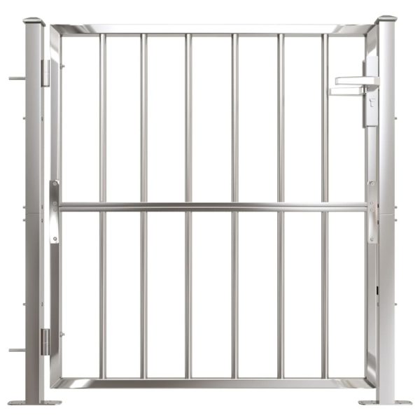 Garden Gate 100×100 cm Stainless Steel