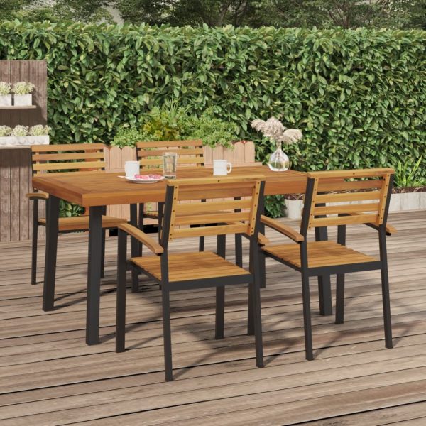 Garden Table Solid Wood Acacia