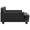 Kids Sofa Black 90x53x30 cm Faux Leather