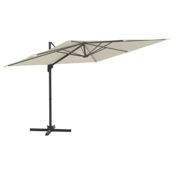 LED Cantilever Umbrella 400×300 cm