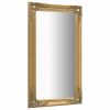 Wall Mirror Baroque Style 60×100 cm Gold