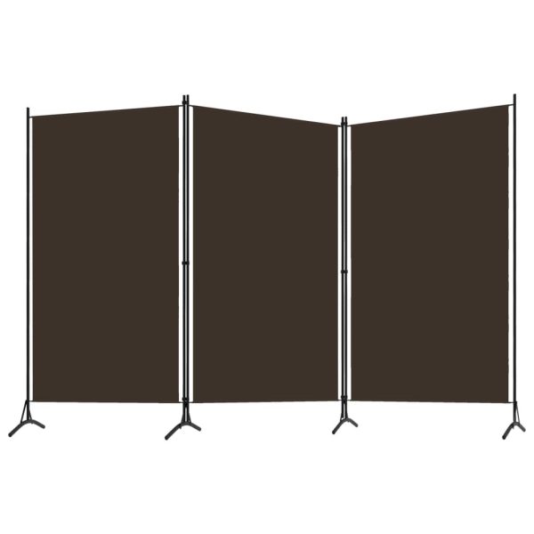Galena Room Divider – 260×180 cm, Brown