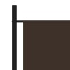 Addlestone Room Divider – 175×180 cm, Brown