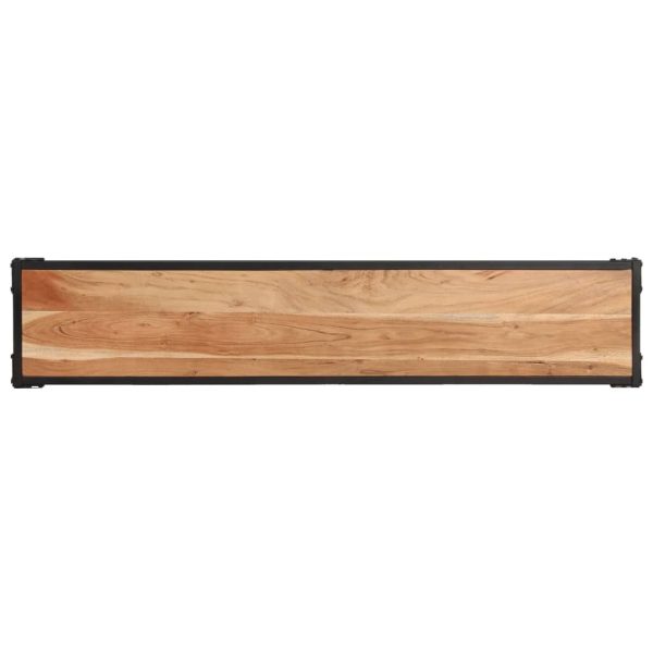Chester TV Cabinet 150x30x40 cm – Solid Acacia Wood