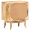 Reedy Bedside Cabinet 40x30x50 cm Solid Mango Wood