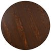 Bistro Table MDF – 80 cm, Dark Brown