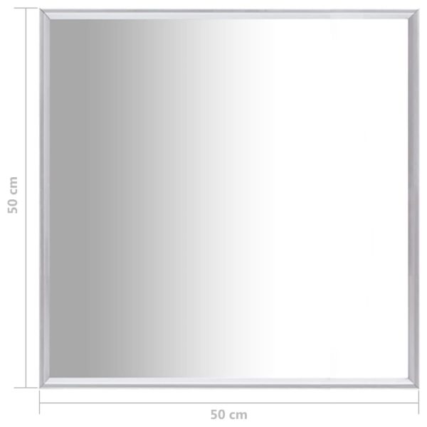 Mirror Silver 50×50 cm