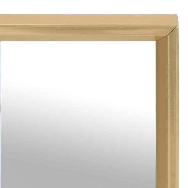 Mirror Gold 50×50 cm