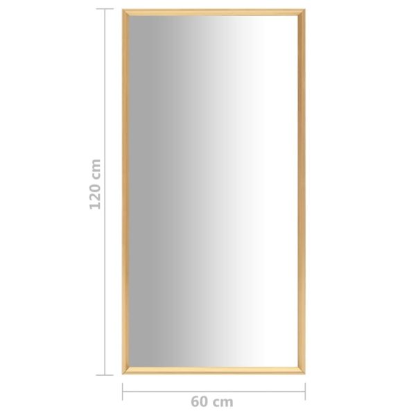 Mirror Gold 120×60 cm