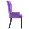 Armchair Purple Velvet